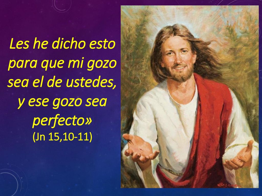 Les he dicho esto para que mi gozo sea el de ustedes,