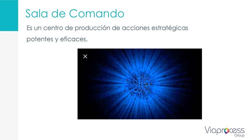 Sala de Comando Es un centro de producción de acciones estratégicas potentes y eficaces.