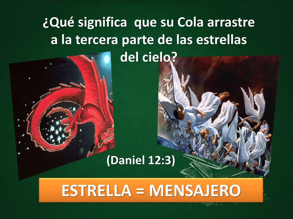 ¿Qué significa que su Cola arrastre a la tercera parte de las estrellas del cielo