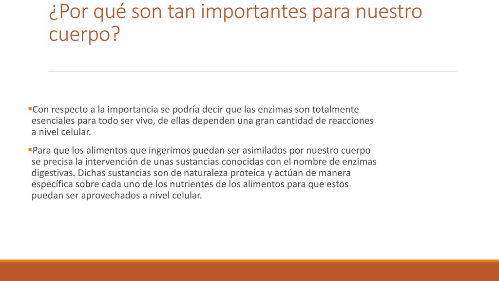 ¿Por qué son tan importantes para nuestro cuerpo