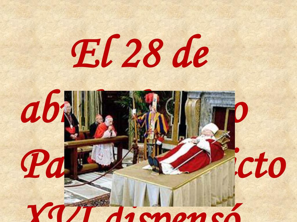 El 28 de abril, el Santo Padre Benedicto XVI dispensó del tiempo de cinco años de espera tras la muerte para iniciar la causa de beatificación y canonización de Juan Pablo II.