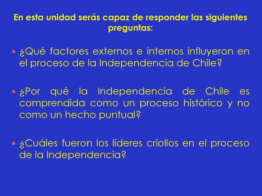 En esta unidad serás capaz de responder las siguientes preguntas: