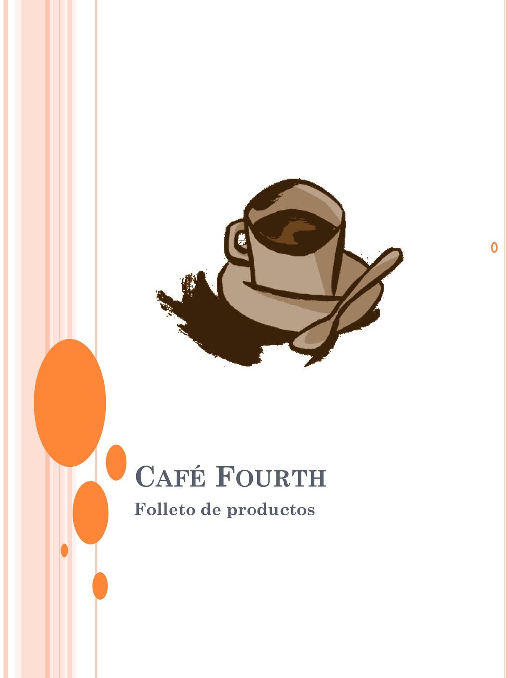 Café Fourth Folleto de productos