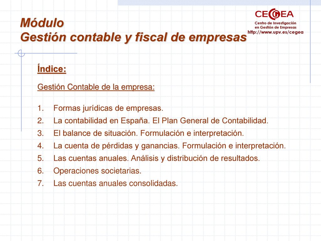 Gestión contable y fiscal de empresas