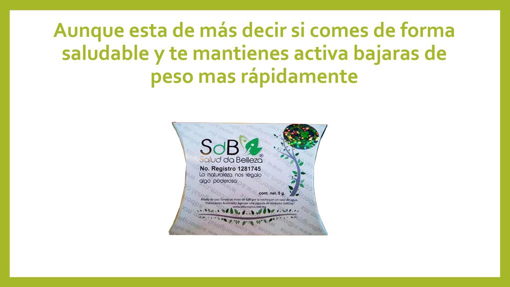 Aunque esta de más decir si comes de forma saludable y te mantienes activa bajaras de peso mas rápidamente