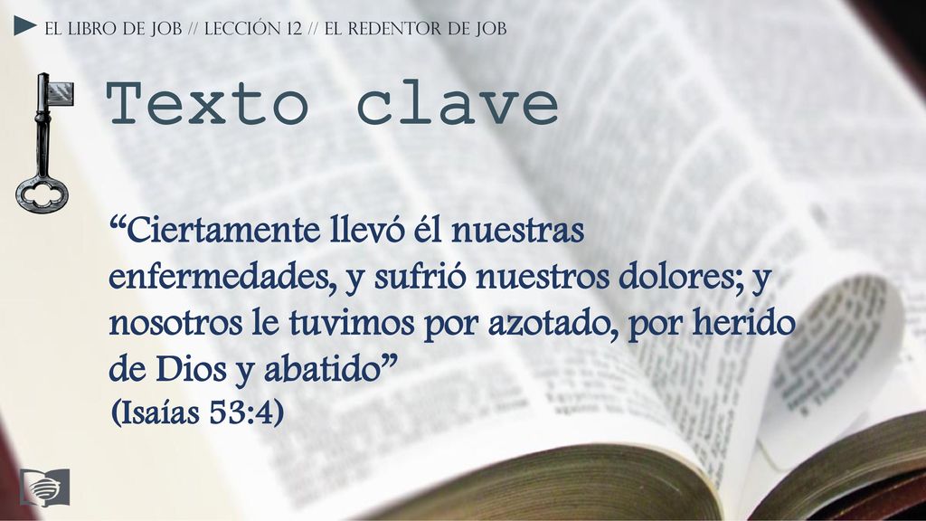El libro de Job // Lección 12 // El Redentor de Job