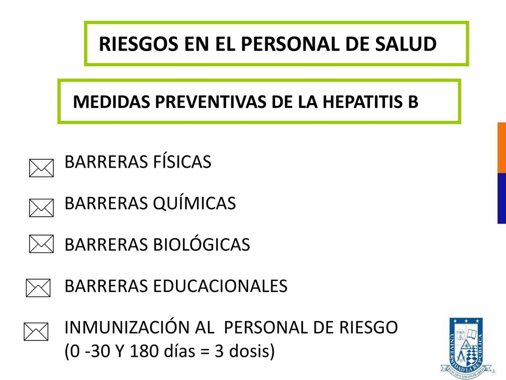      RIESGOS EN EL PERSONAL DE SALUD BARRERAS FÍSICAS