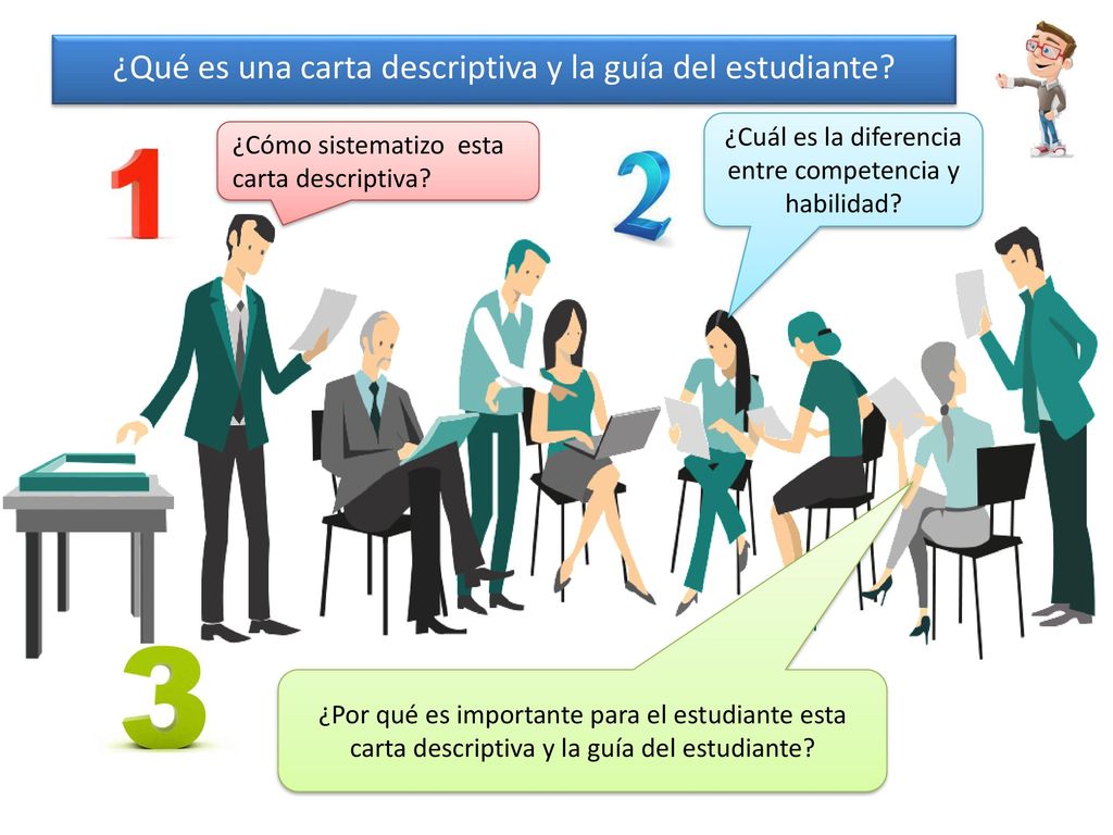 ¿Qué es una carta descriptiva y la guía del estudiante