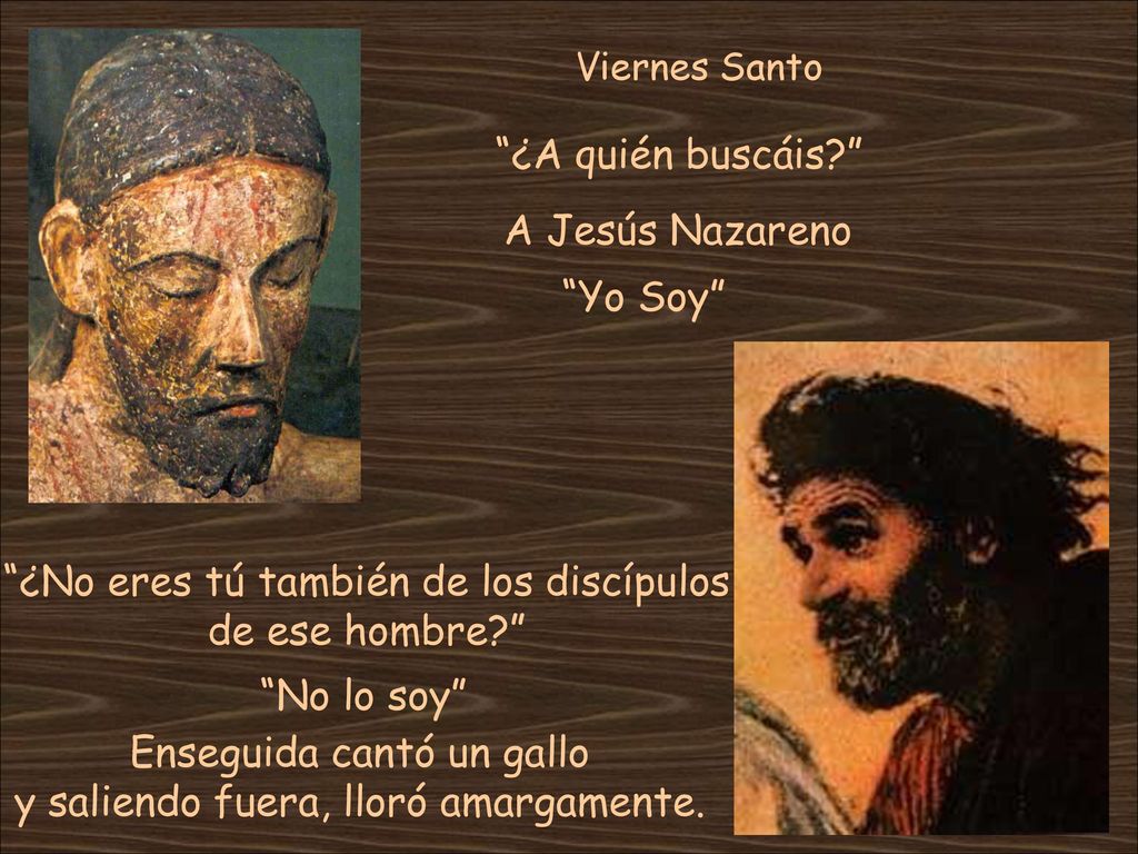 ¿No eres tú también de los discípulos de ese hombre