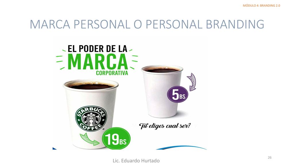 MARCA PERSONAL O PERSONAL BRANDING