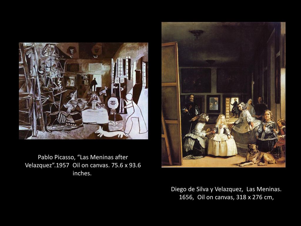 Pablo Picasso, Las Meninas after Velazquez Oil on canvas. 75
