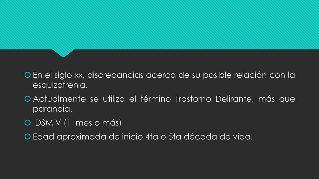 En el siglo xx, discrepancias acerca de su posible relación con la esquizofrenia.