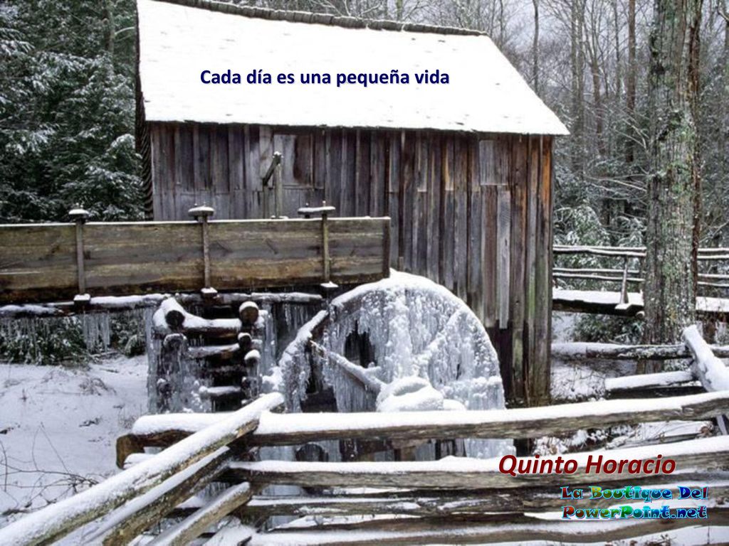 Cada día es una pequeña vida La Boutique Del PowerPoint.net