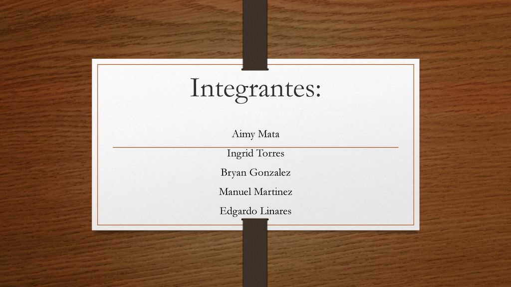 Aimy Mata Ingrid Torres Bryan Gonzalez Manuel Martinez Edgardo Linares