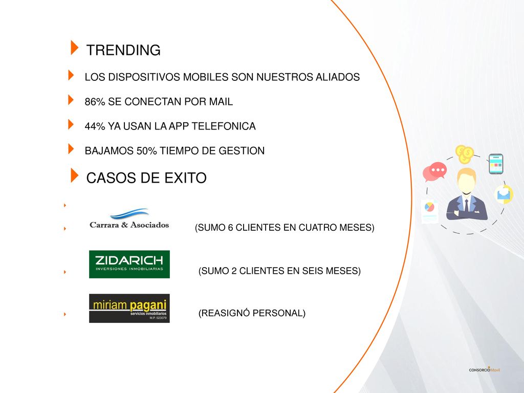 TRENDING CASOS DE EXITO LOS DISPOSITIVOS MOBILES SON NUESTROS ALIADOS