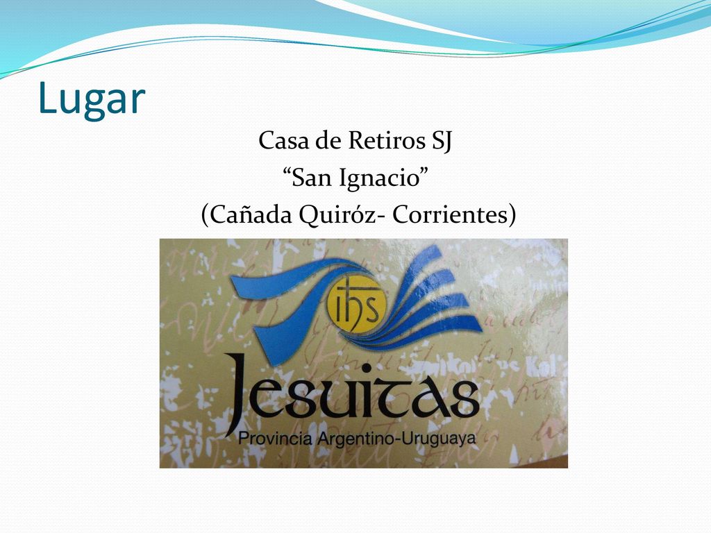 Casa de Retiros SJ San Ignacio (Cañada Quiróz- Corrientes)