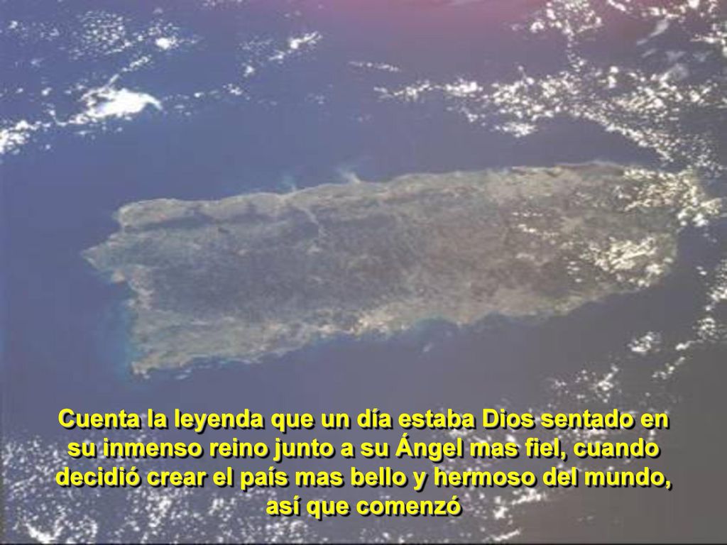 Cuenta la leyenda que un día estaba Dios sentado en su inmenso reino junto a su Ángel mas fiel, cuando decidió crear el país mas bello y hermoso del mundo, así que comenzó
