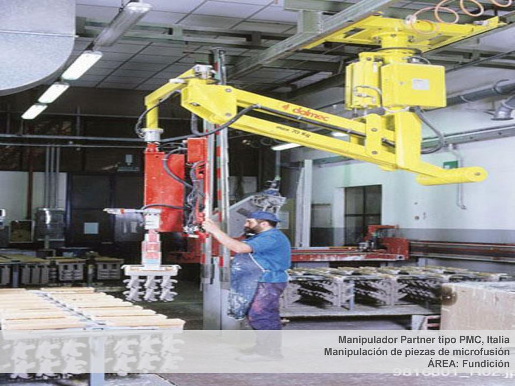 Manipulador Partner tipo PMC, Italia
