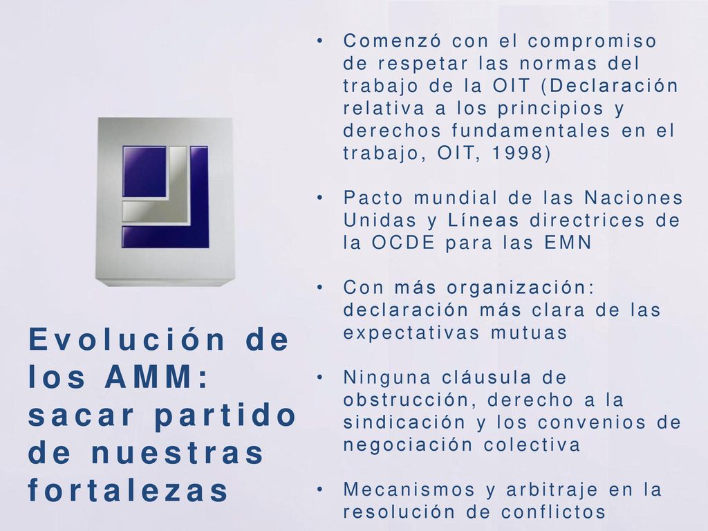 Evolución de los AMM: sacar partido de nuestras fortalezas