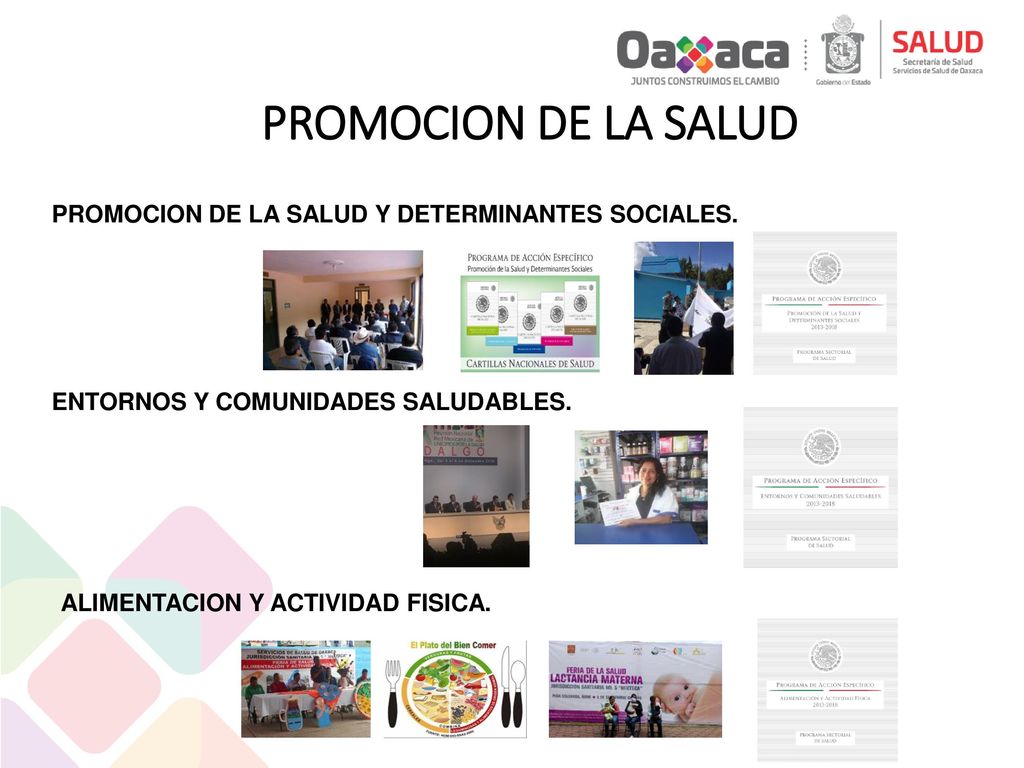 PROMOCION DE LA SALUD PROMOCION DE LA SALUD Y DETERMINANTES SOCIALES.