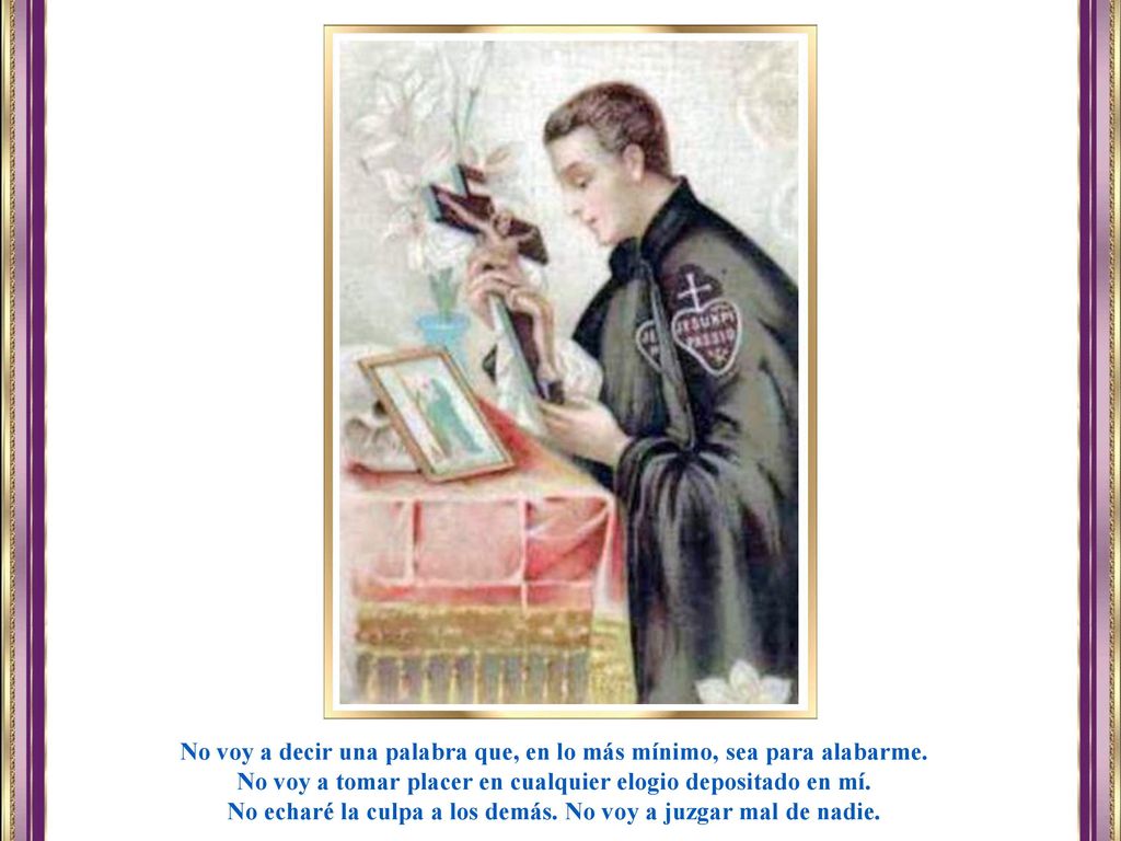 No voy a decir una palabra que, en lo más mínimo, sea para alabarme.
