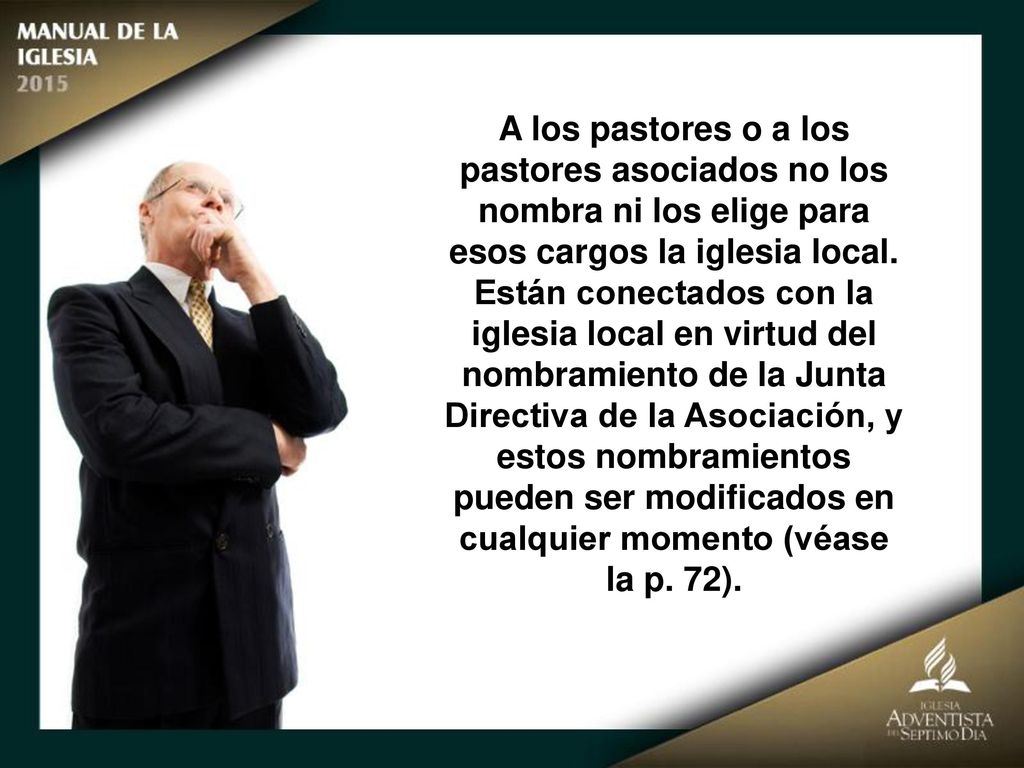 pueden ser modificados en cualquier momento (véase la p. 72).