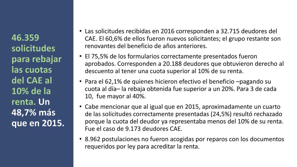 Las solicitudes recibidas en 2016 corresponden a 32