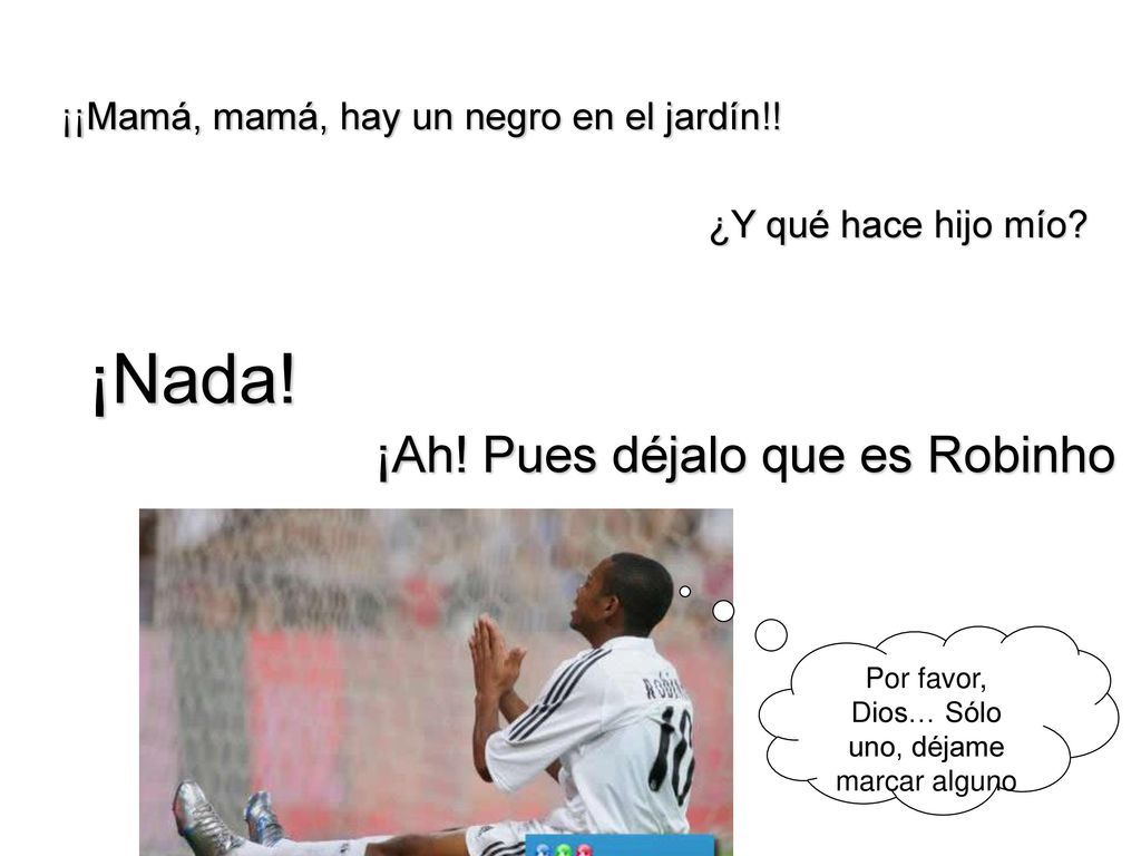 Por favor, Dios… Sólo uno, déjame marcar alguno
