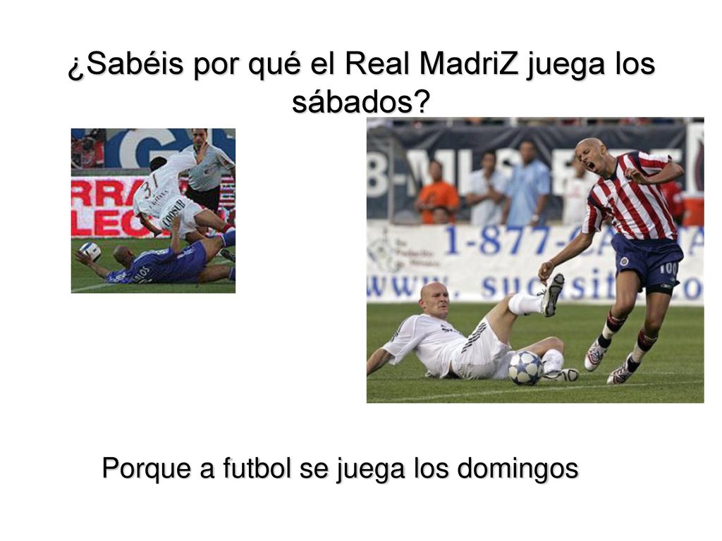 ¿Sabéis por qué el Real MadriZ juega los sábados