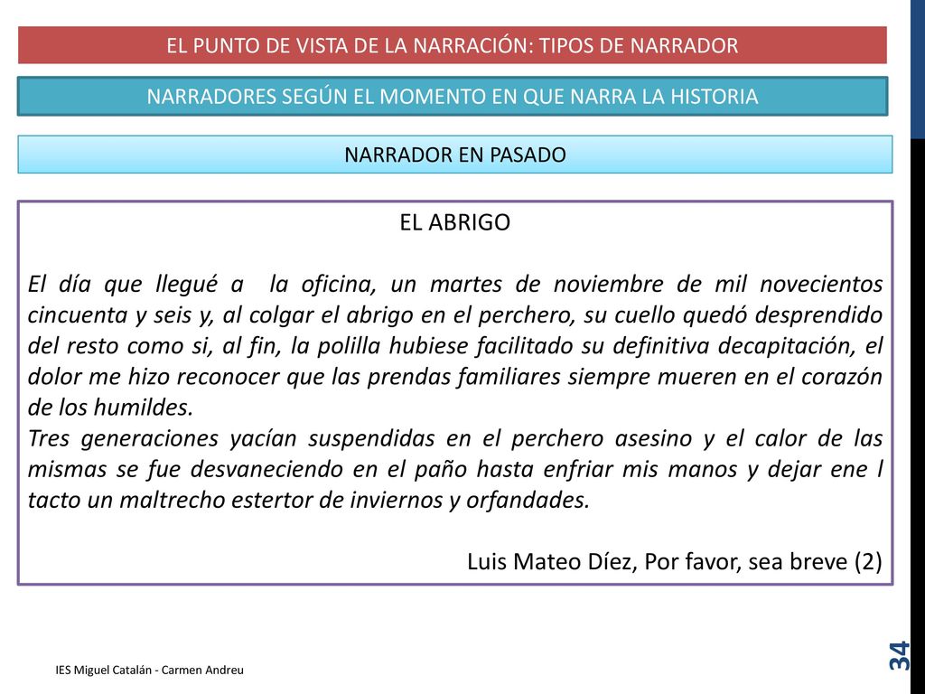 Luis Mateo Díez, Por favor, sea breve (2)