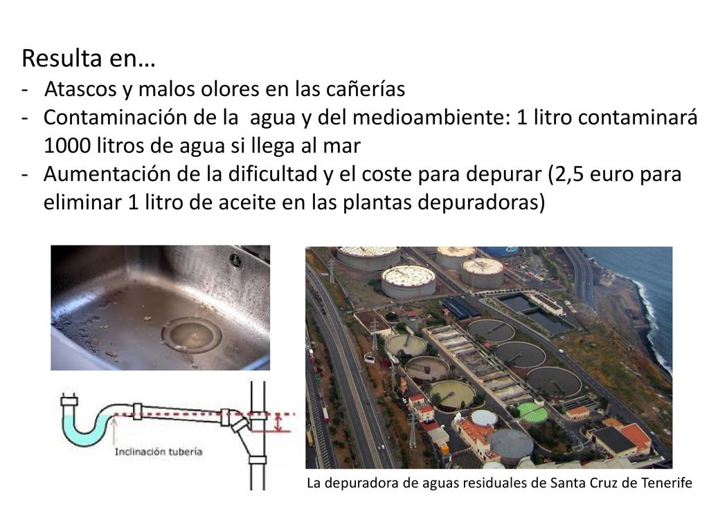 Resulta en… - Atascos y malos olores en las cañerías