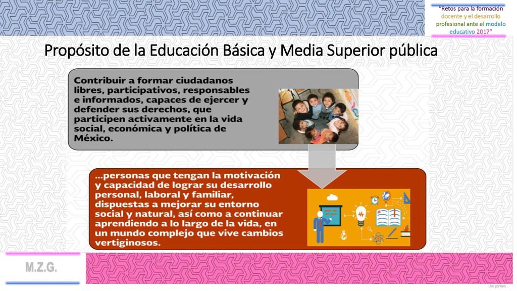 Propósito de la Educación Básica y Media Superior pública