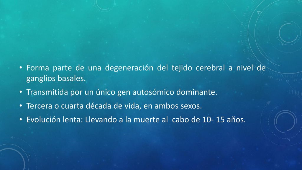 Forma parte de una degeneración del tejido cerebral a nivel de ganglios basales.