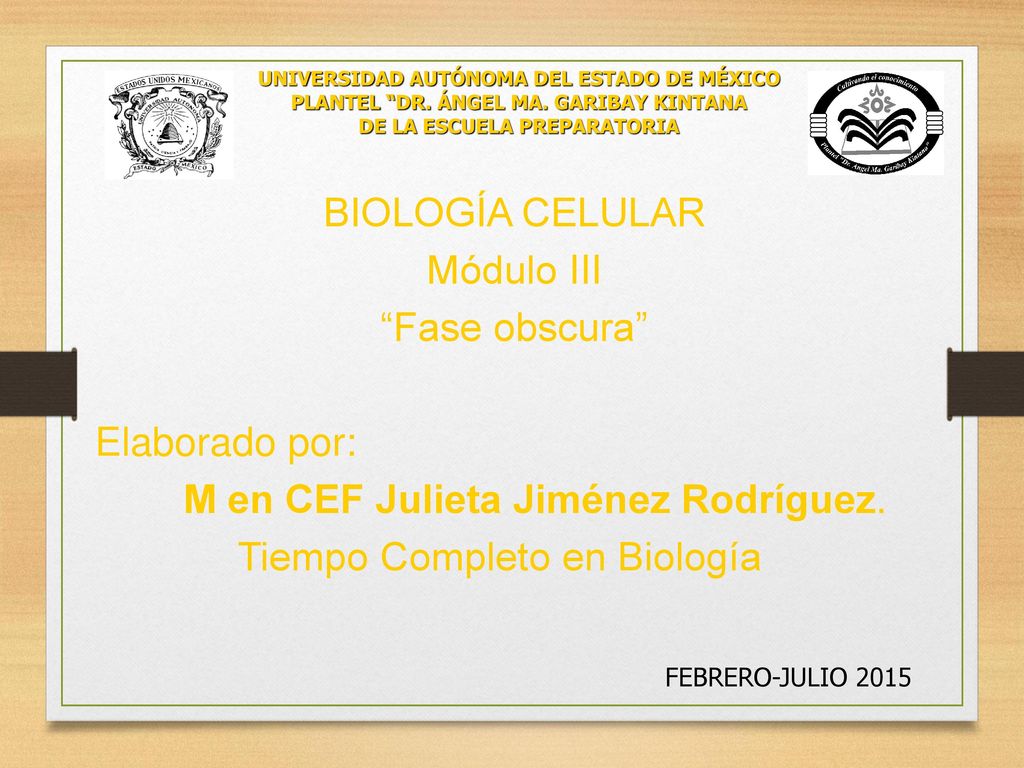 PLANTEL DR. ÁNGEL MA. GARIBAY KINTANA DE LA ESCUELA PREPARATORIA