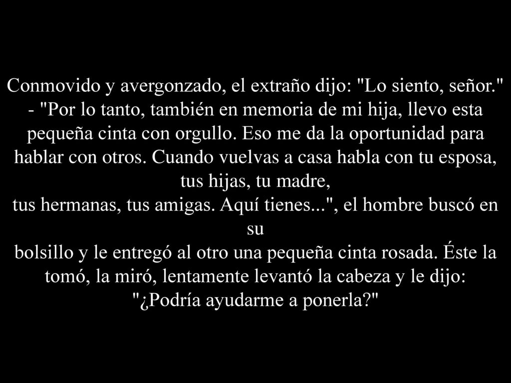 Conmovido y avergonzado, el extraño dijo: Lo siento, señor