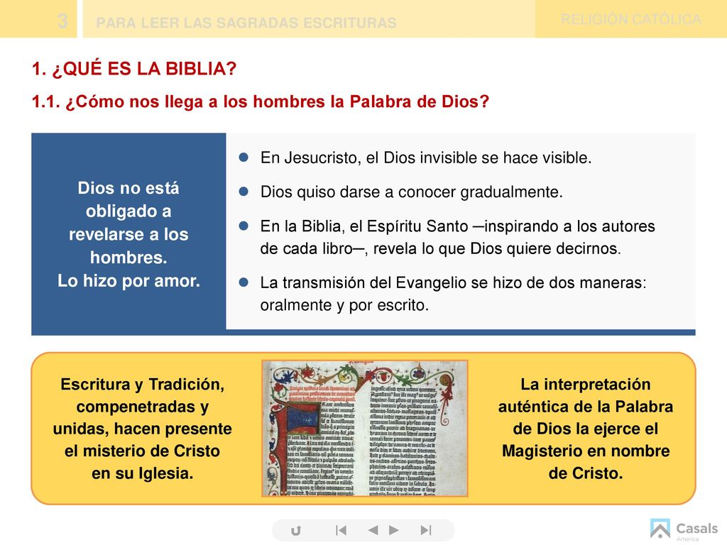 Dios no está obligado a revelarse a los hombres. Lo hizo por amor.
