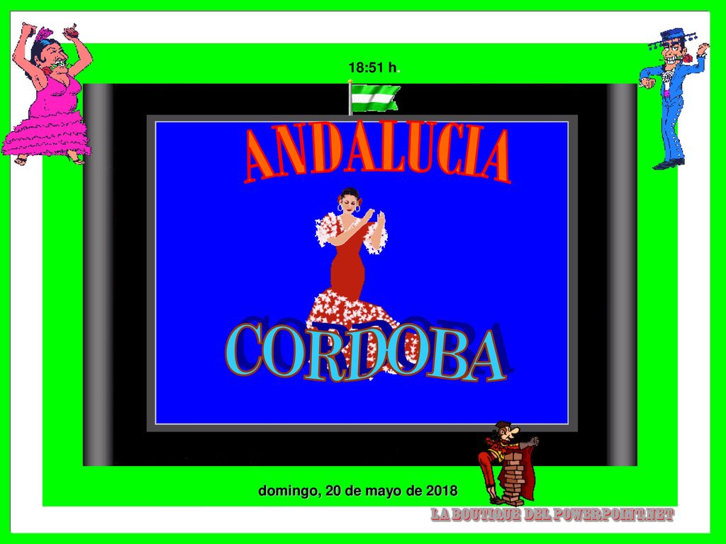 18:50 h. ANDALUCIA CORDOBA domingo, 20 de mayo de 2018