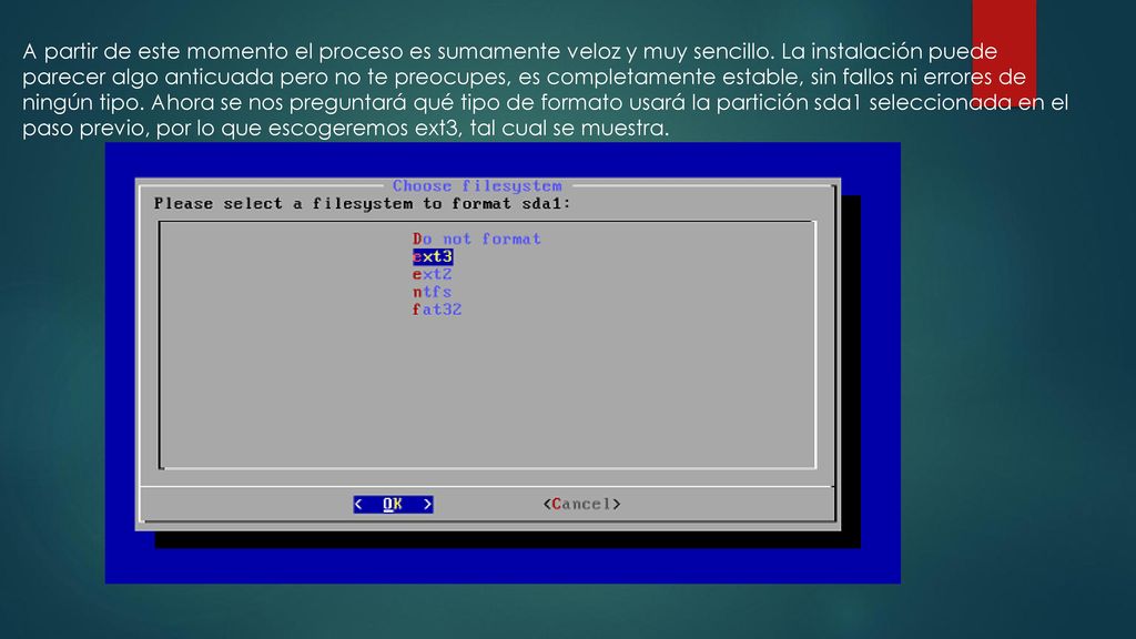 A partir de este momento el proceso es sumamente veloz y muy sencillo