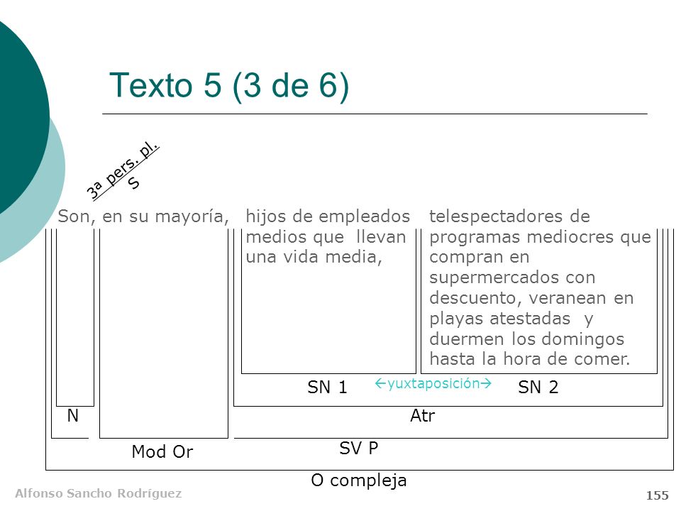 Texto 5 (3 de 6) Son, en su mayoría,