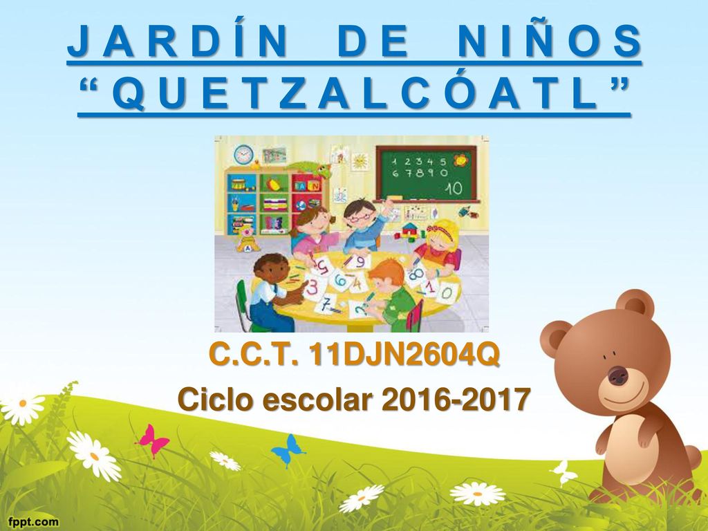 J A R D Í N D E N I Ñ O S Q U E T Z A L C Ó A T L