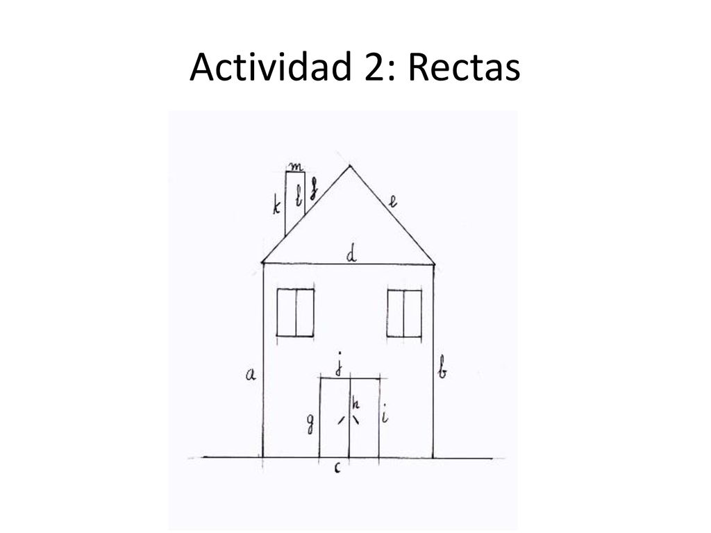 Actividad 2: Rectas