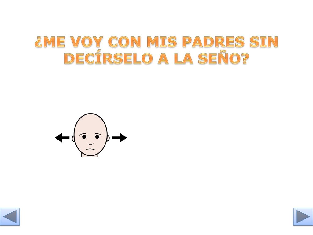 ¿ME VOY CON MIS PADRES SIN DECÍRSELO A LA SEÑO