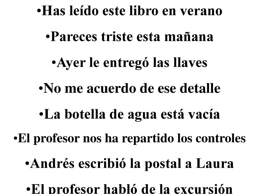 Has leído este libro en verano Pareces triste esta mañana