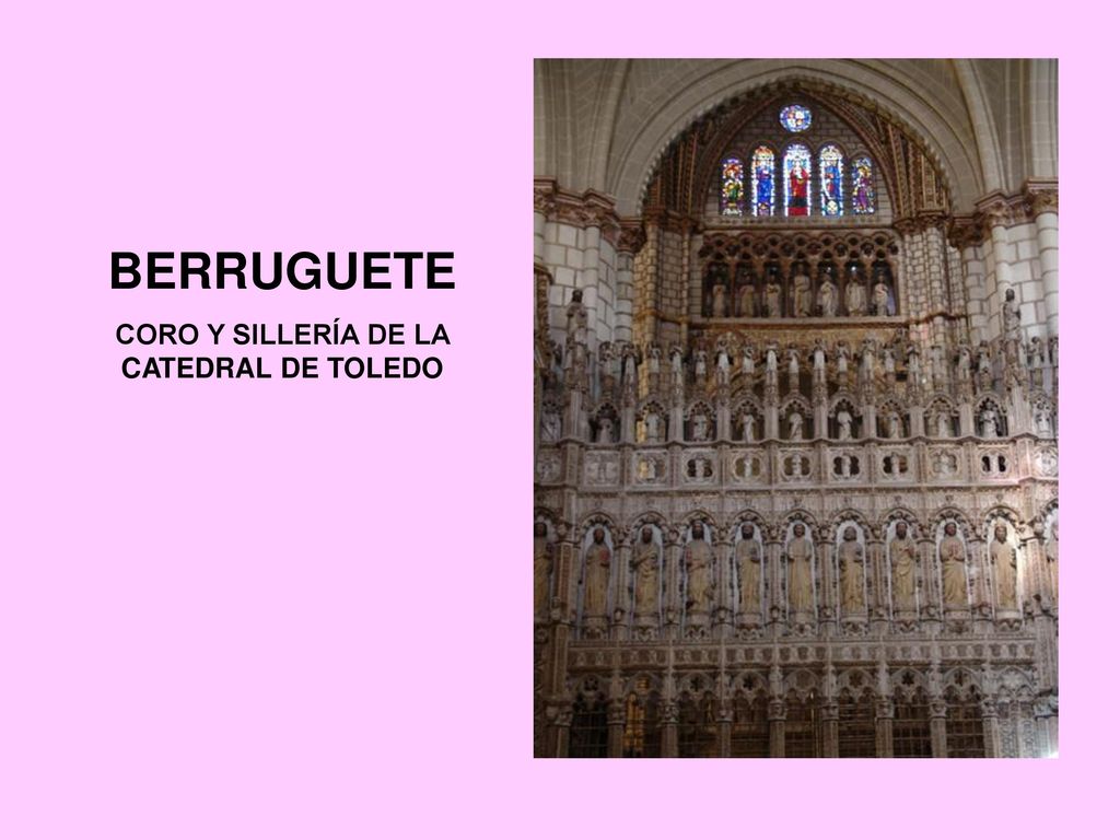 CORO Y SILLERÍA DE LA CATEDRAL DE TOLEDO