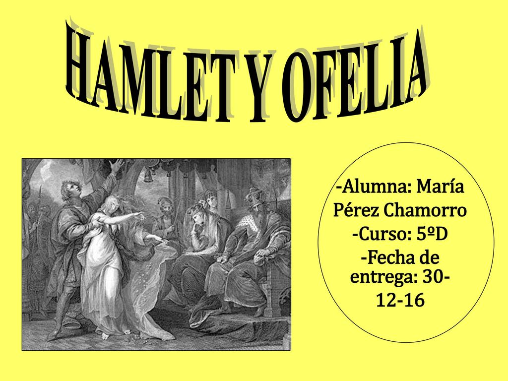 -Alumna: María Pérez Chamorro -Curso: 5ºD -Fecha de entrega: