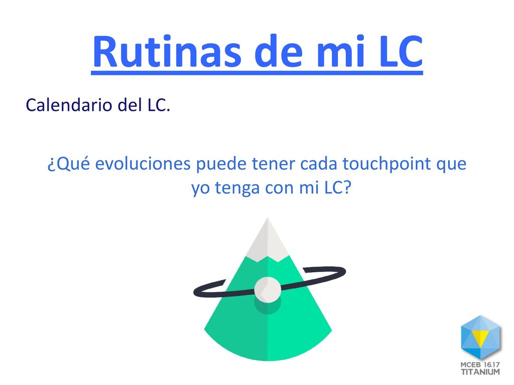 ¿Qué evoluciones puede tener cada touchpoint que yo tenga con mi LC