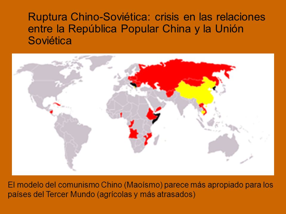 Ruptura Chino-Soviética: crisis en las relaciones entre la República Popular China y la Unión Soviética