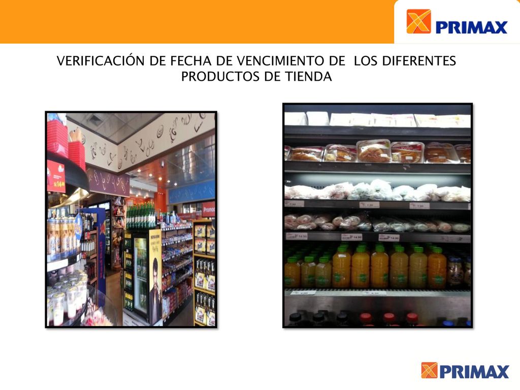 VERIFICACIÓN DE FECHA DE VENCIMIENTO DE LOS DIFERENTES PRODUCTOS DE TIENDA
