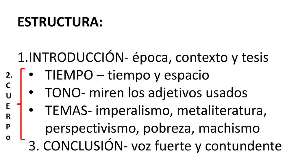 INTRODUCCIÓN- época, contexto y tesis TIEMPO – tiempo y espacio