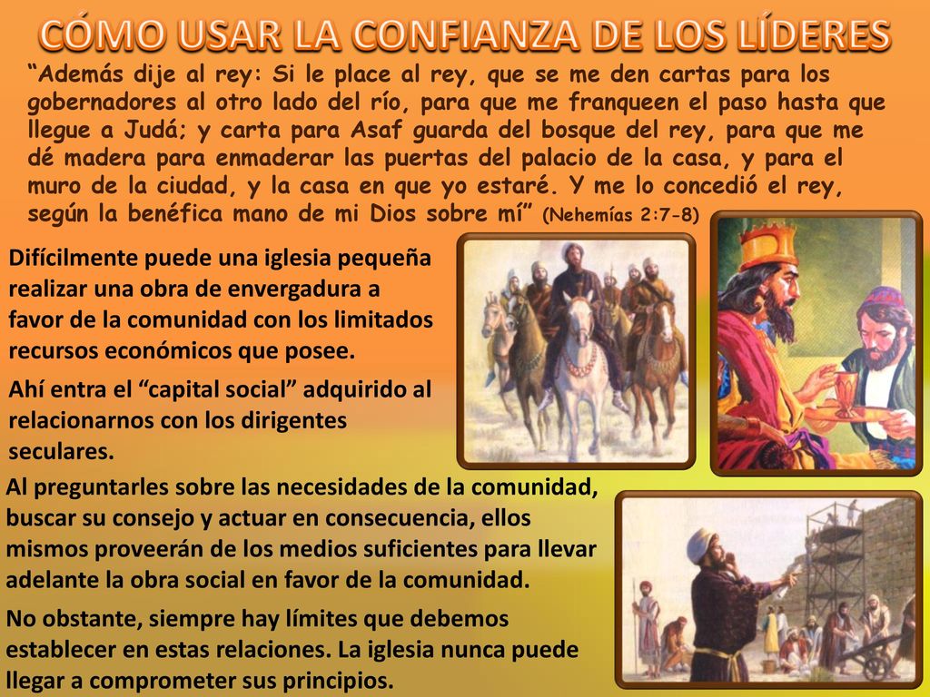 Además dije al rey: Si le place al rey, que se me den cartas para los gobernadores al otro lado del río, para que me franqueen el paso hasta que llegue a Judá; y carta para Asaf guarda del bosque del rey, para que me dé madera para enmaderar las puertas del palacio de la casa, y para el muro de la ciudad, y la casa en que yo estaré. Y me lo concedió el rey, según la benéfica mano de mi Dios sobre mí (Nehemías 2:7-8)